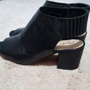 Clark's Real Leather - Sandal  OPEN SLINGBACK BOOTIE